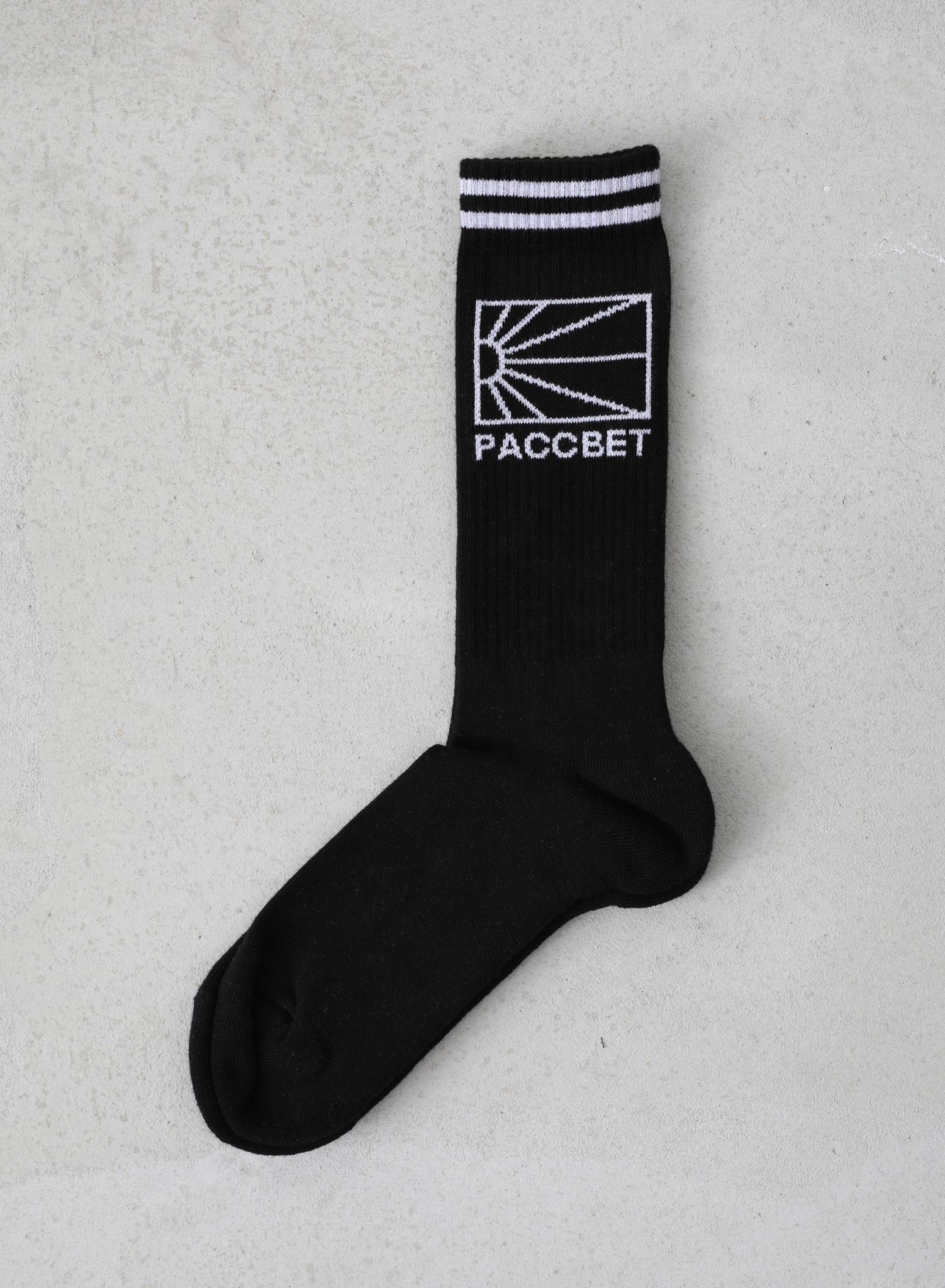 Men Logo Socks Knit Black - Rassvet (PACCBET)