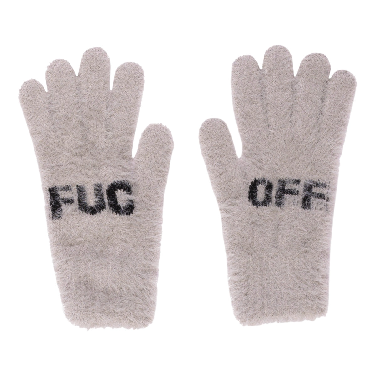 Hairy Gloves Grey, Red, Yellow - FUC