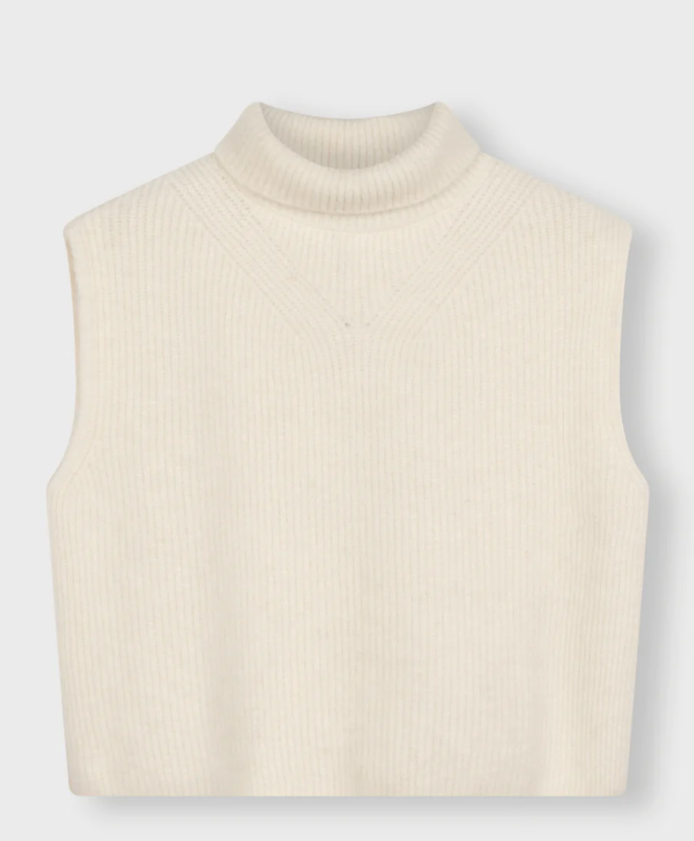 Short Soft Knit Sweater ecru,  - 10 DAYS