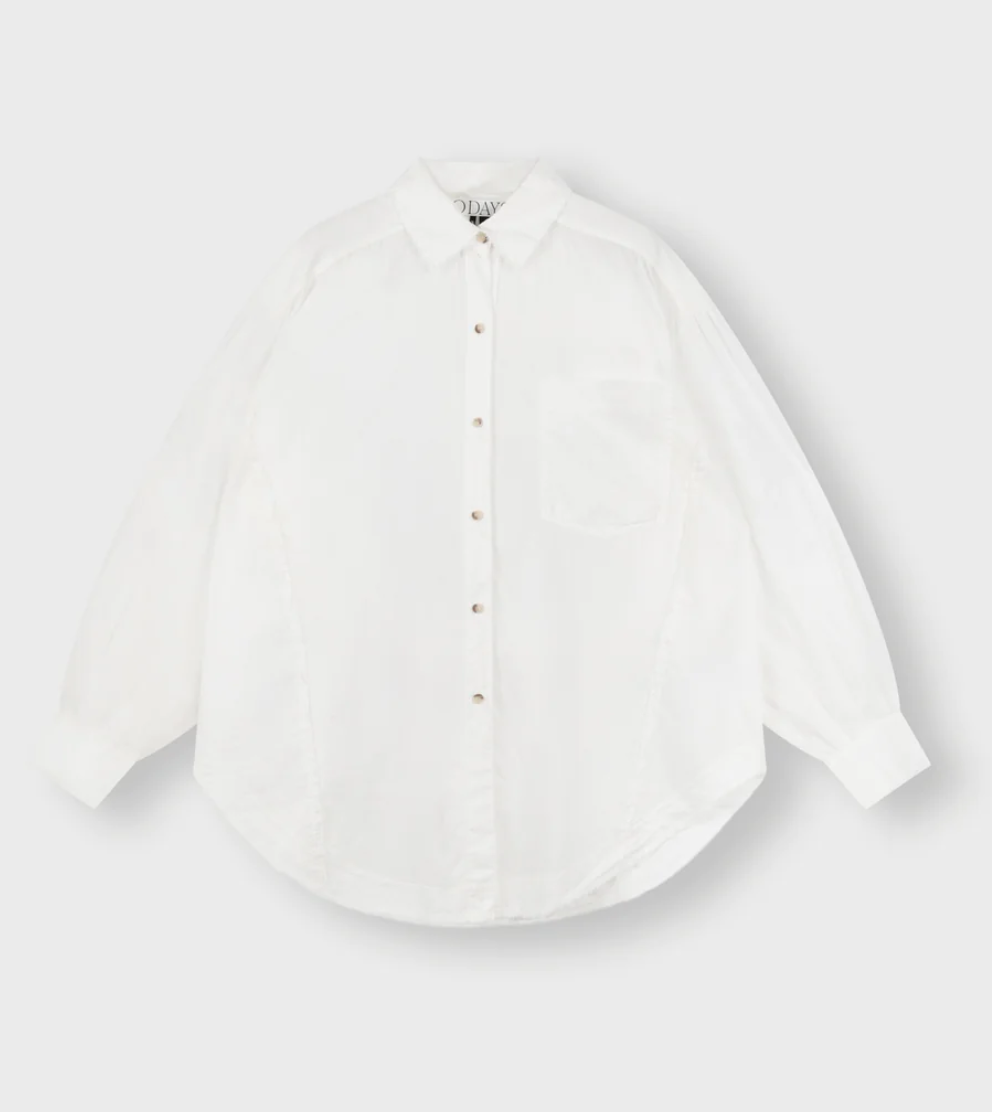 Shirt Voile white - 10DAYS