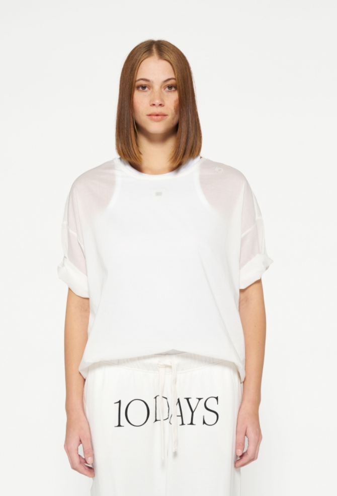 boxy tee voile - 10DAYS