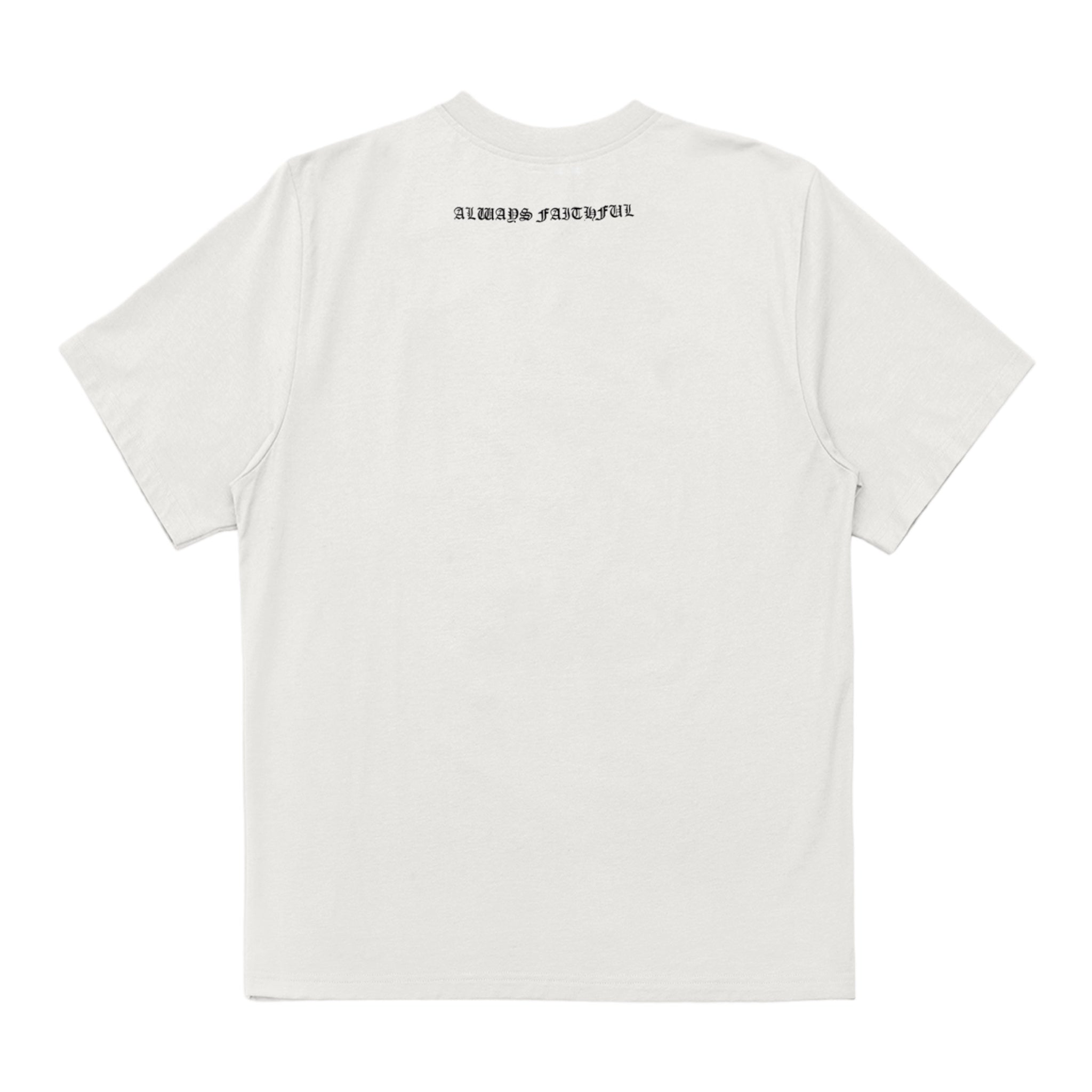 T-Shirt Always Faitful off white - Wasted Paris