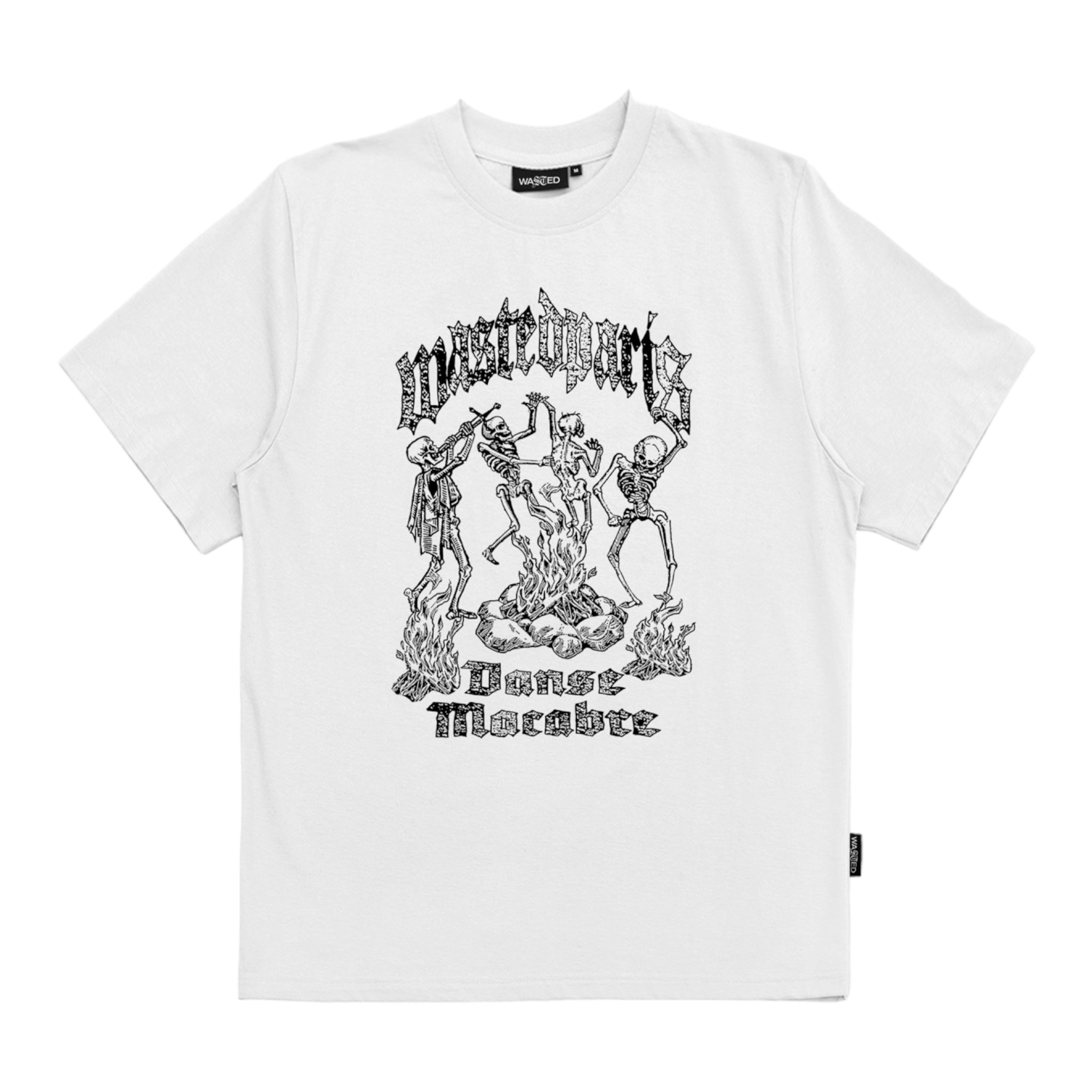 T-Shirt Macabre White - Wasted Paris