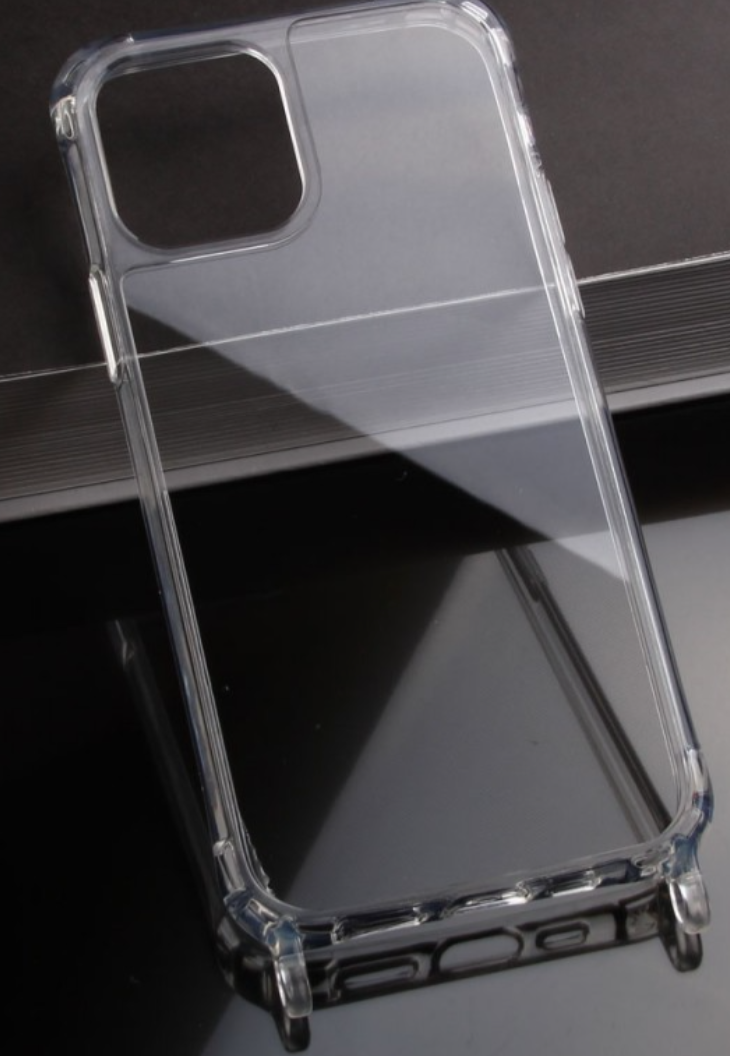 I-Phone Case Transparent mit Clear Ring zum Aufhängen