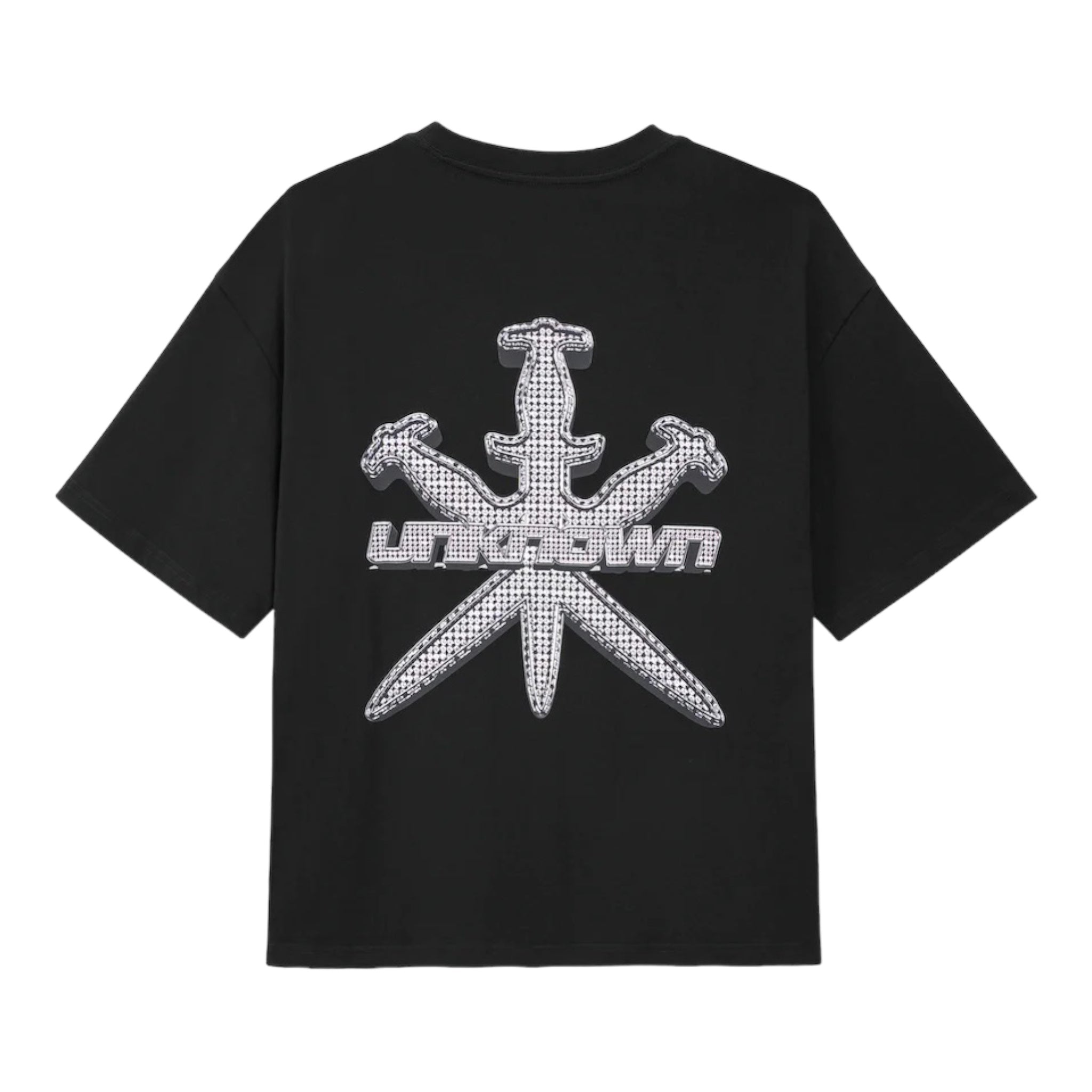 Iced Out Style Dagger Tee Black - Unknown London