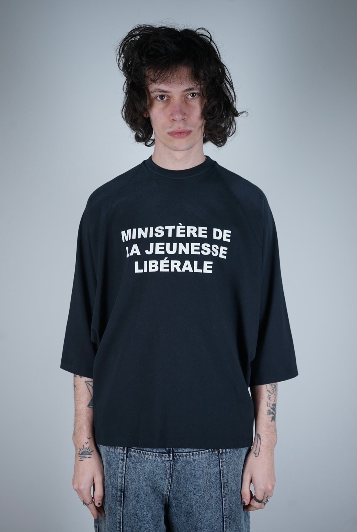 Unisex Raglan Logo T-Shirt Knit - Liberal Youth Ministry