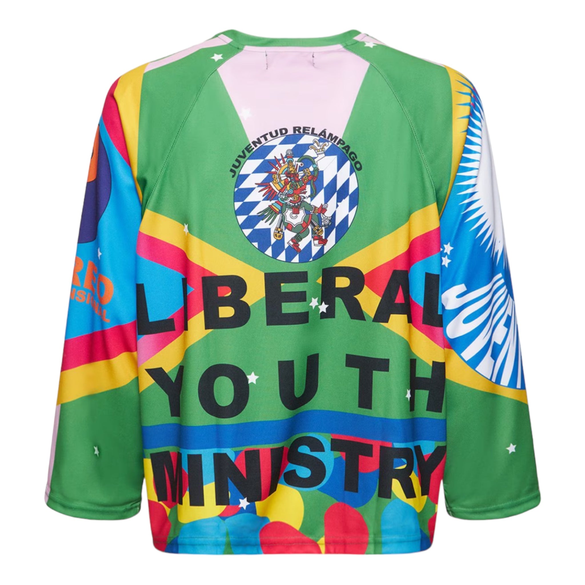 Unisex Long Sleeve Football T-Shirt - Liberal Youth Ministry